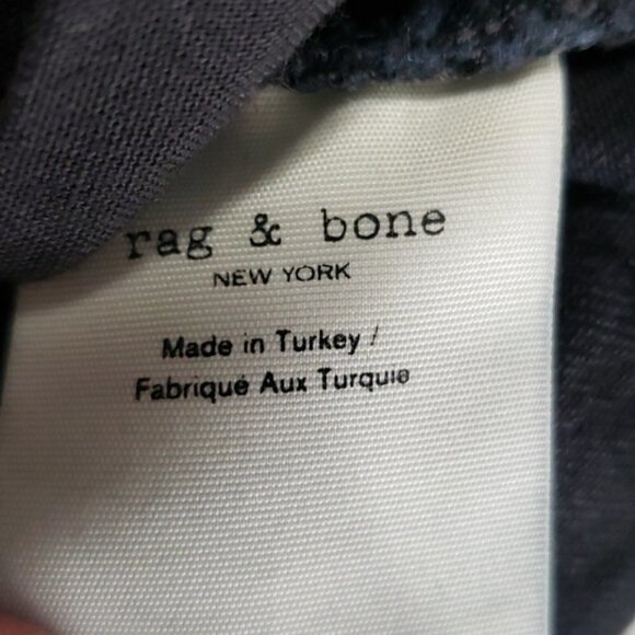 Rag & Bone Cate Mid Rise Skinny No Fade Black - Picture 8 of 9